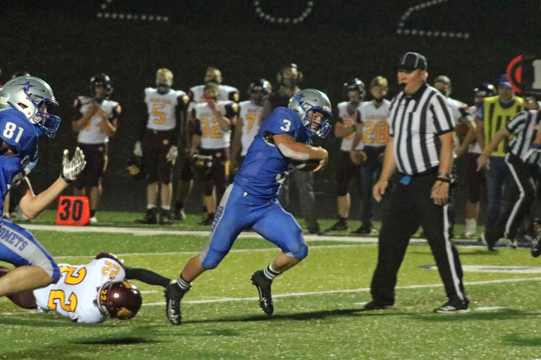 Cameron vs. Barron football 10-9-20